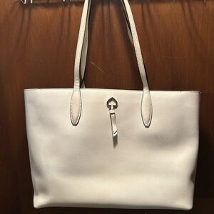 Kate Spade White Tote Bag